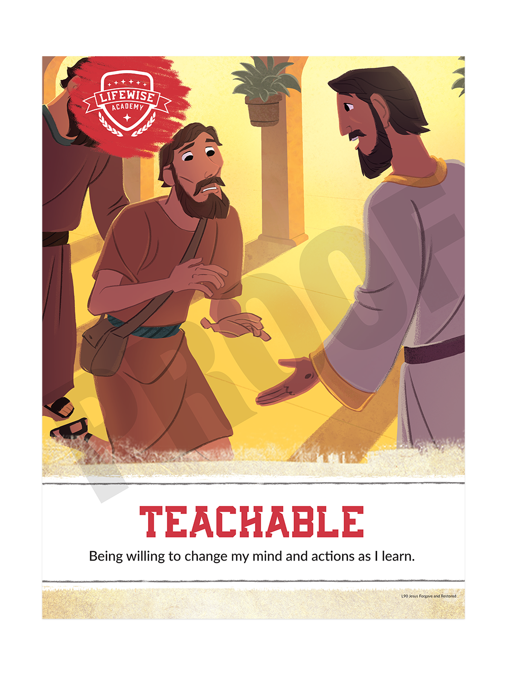 LWL 090 - Character Quality Laminated Poster