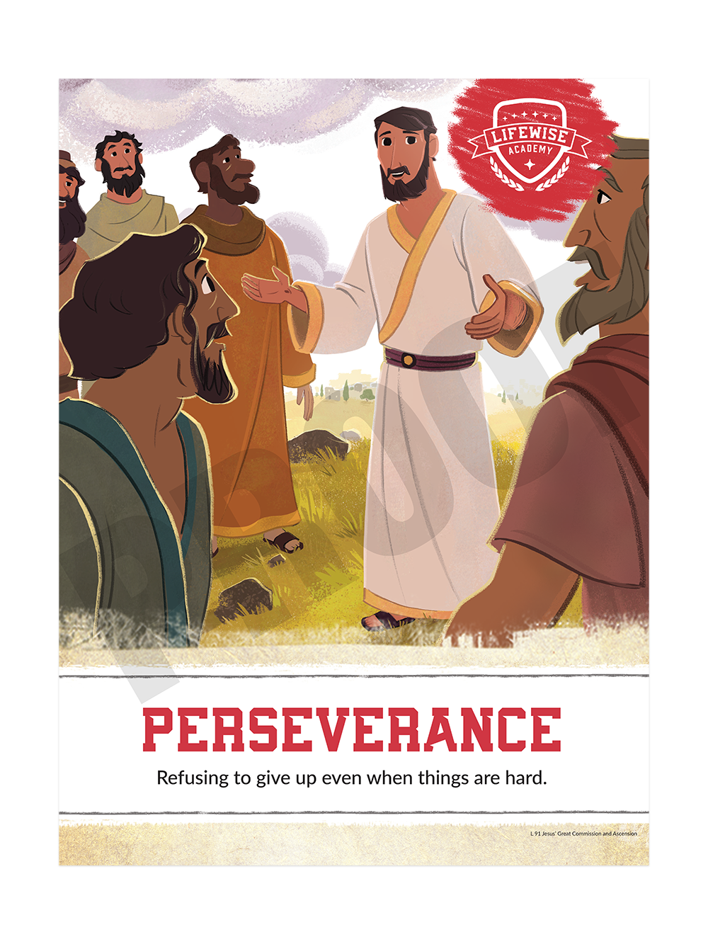 LWL 091 - Character Quality Foamboard Poster