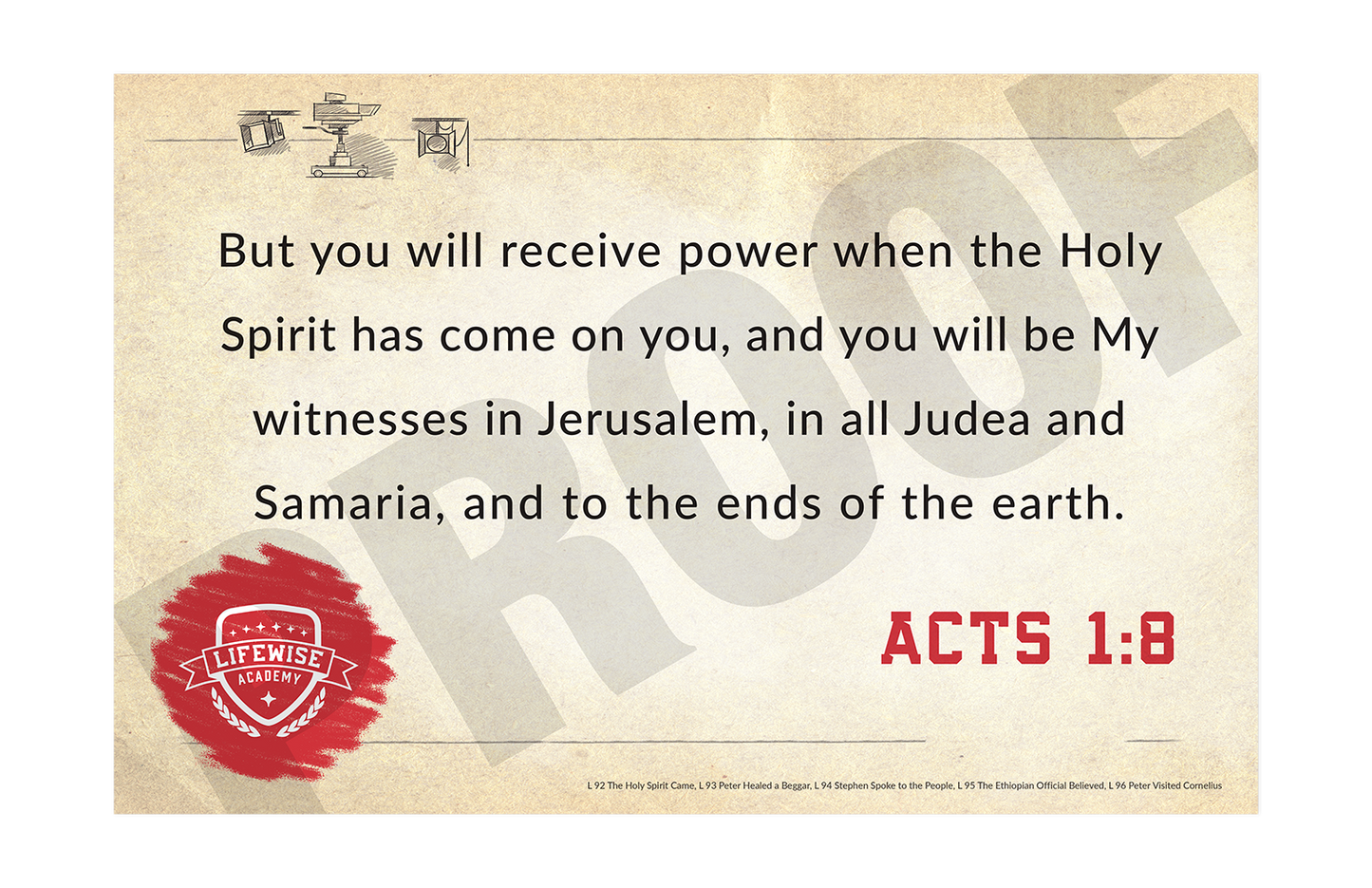 LWL 092-096 - Key Verse Laminated Posters