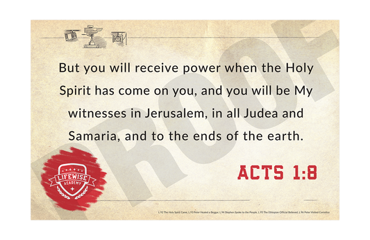 LWL 092-096 - Key Verse Laminated Posters