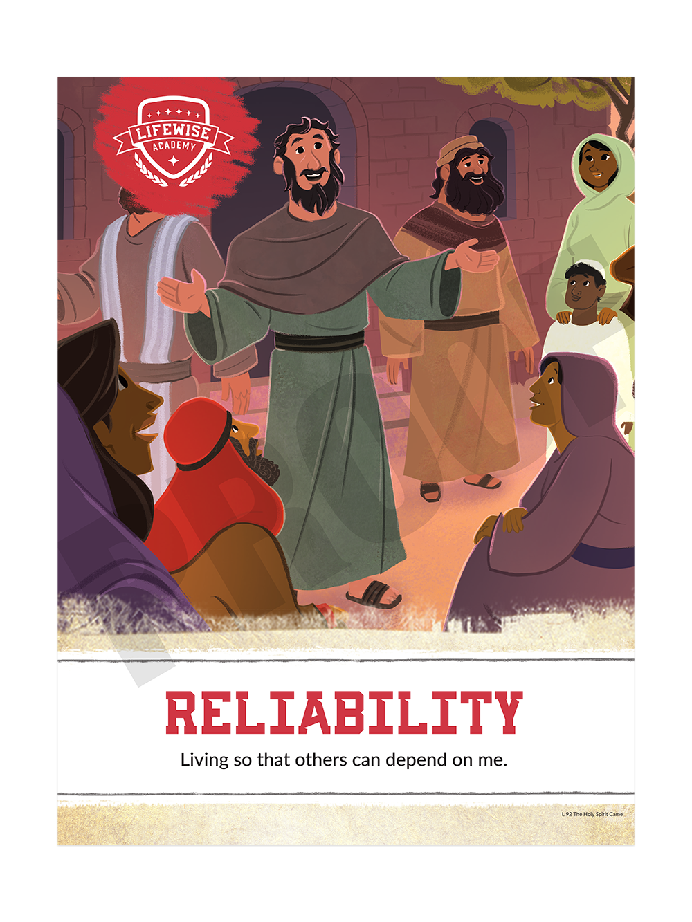 LWL 092 - Character Quality Foamboard Poster