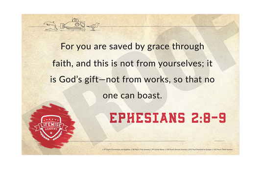 LWL 097-102 - Key Verse Laminated Posters