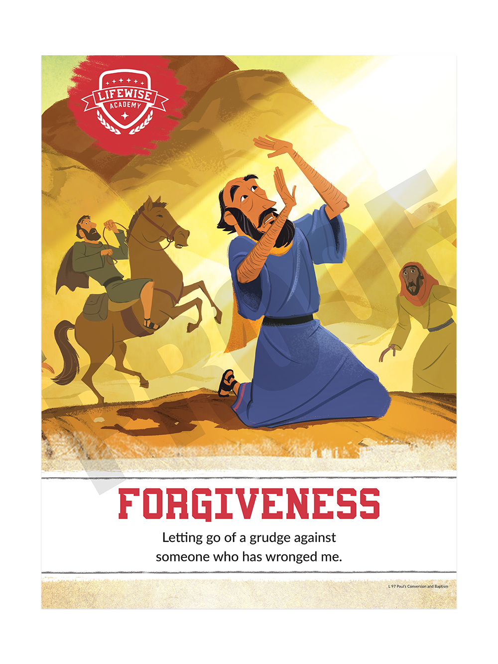 LWL 097 - Character Quality Foamboard Poster