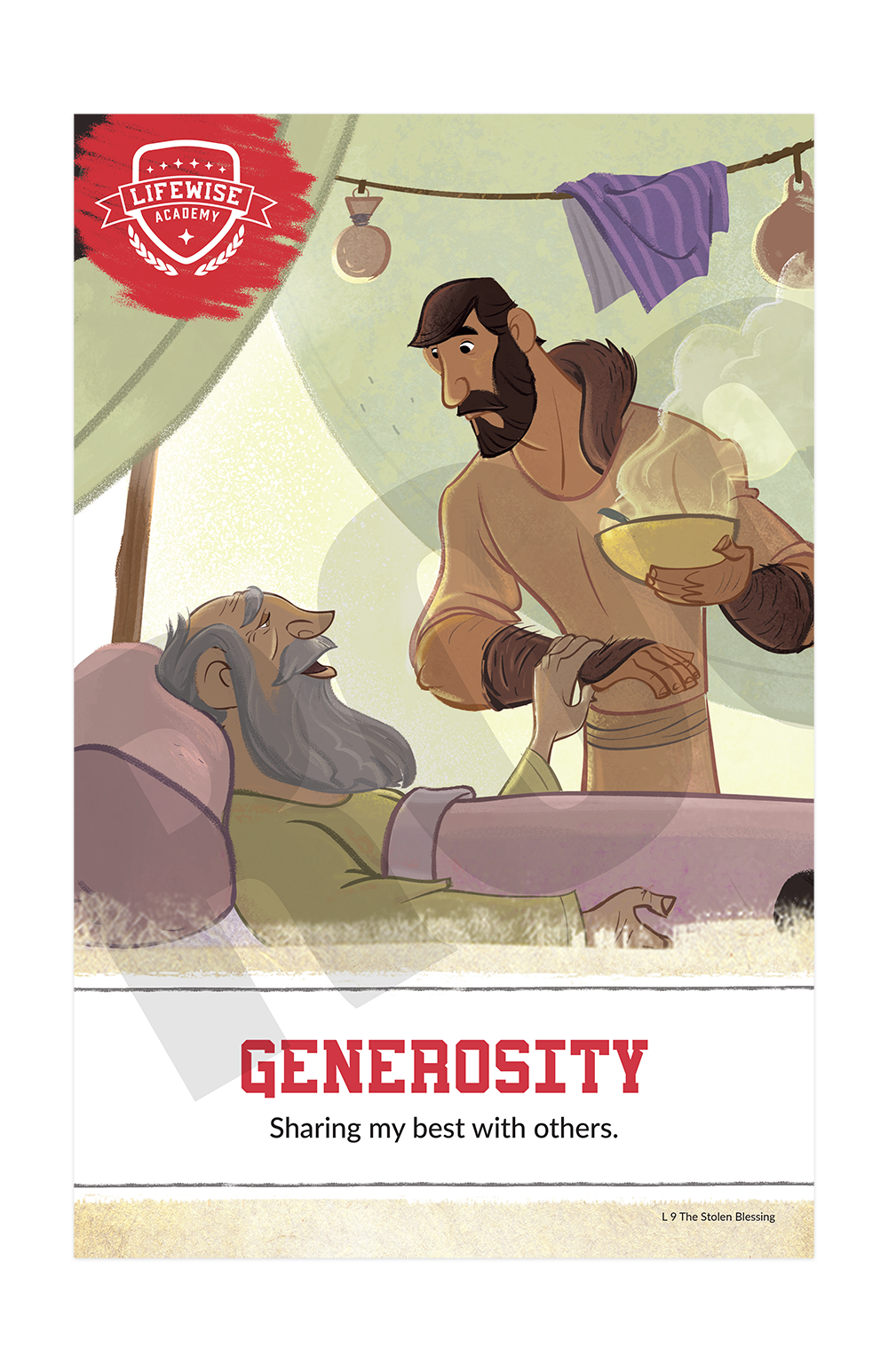 LWL 009 - Character Quality Foamboard Poster