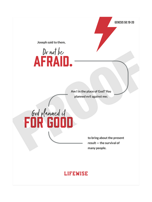 MS Laminated Poster 003 - (Genesis 50 Verse)