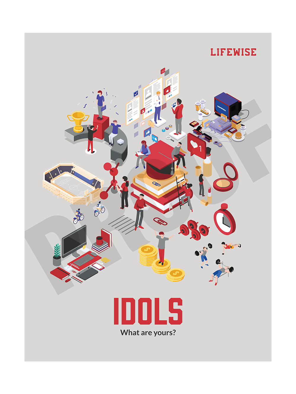 MS Laminated Poster 006 - (Idols)