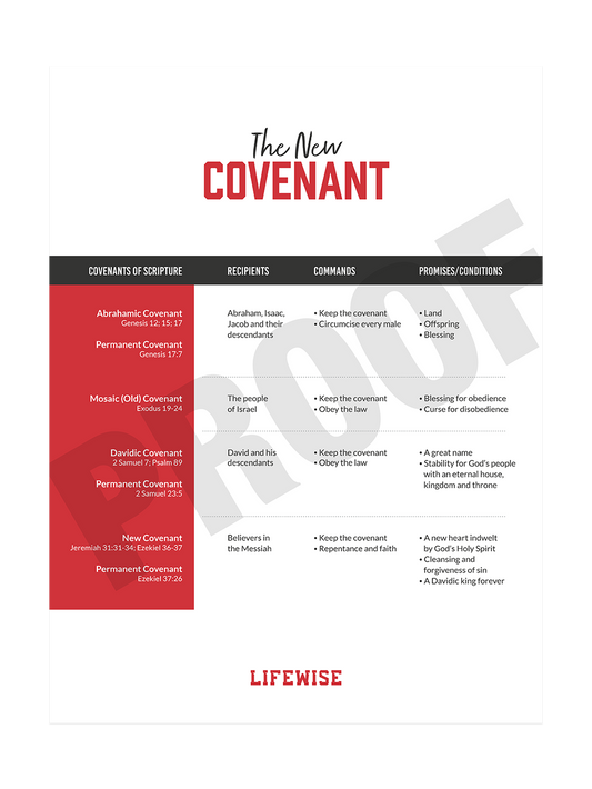 MS Laminated Poster 014 - (New Covenant)