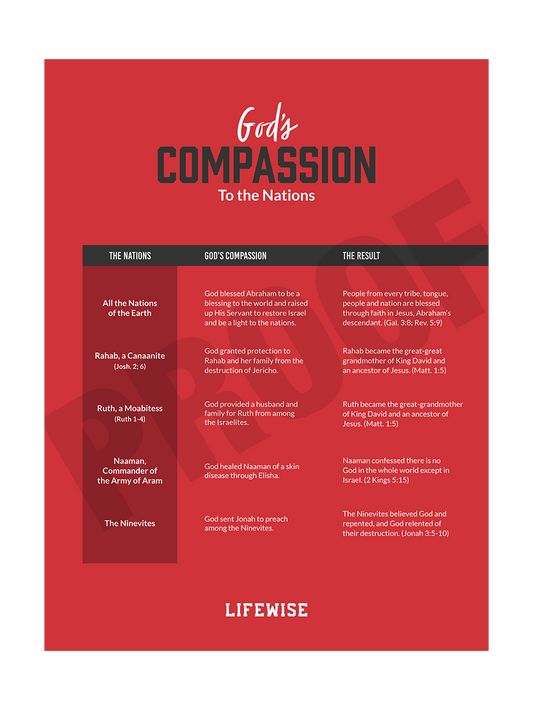 MS Laminated Poster 016 - (God's Compassion)