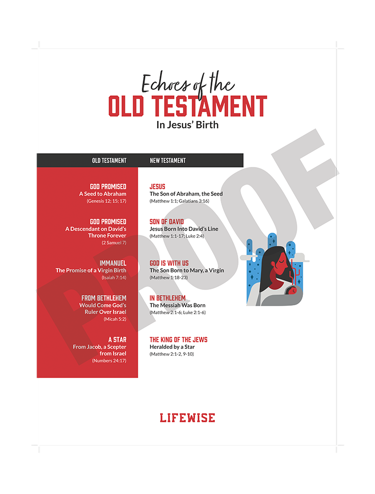 MS Laminated Poster 019 - (Jesus’ Birth)