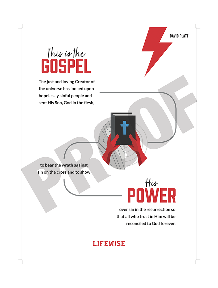 MS Laminated Poster 031 - (This is the Gospel)