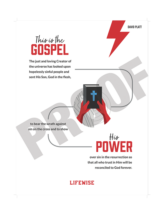 MS Laminated Poster 031 - (This is the Gospel)