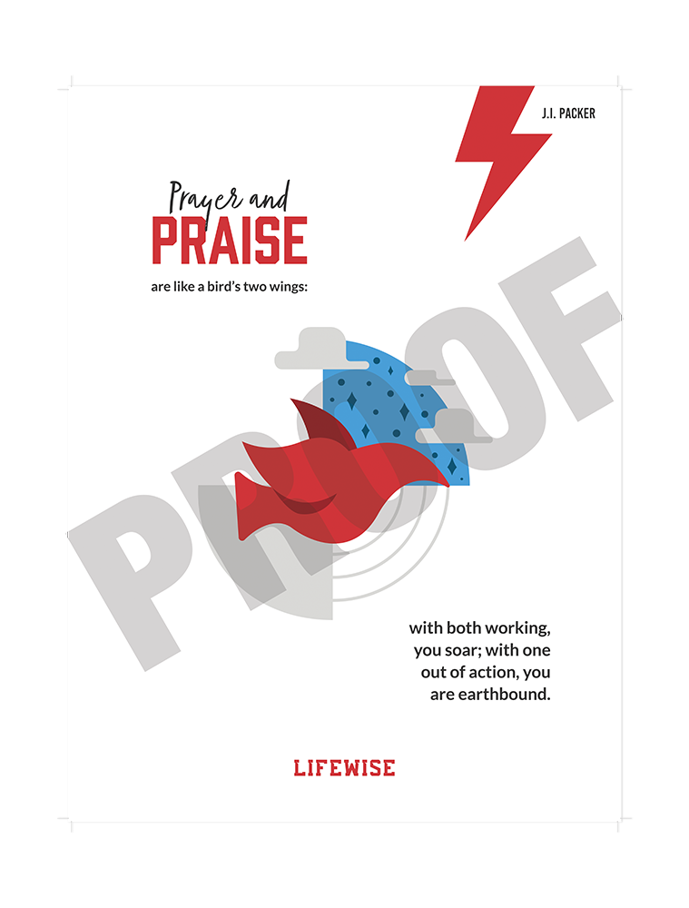 MS Laminated Poster 032 - (Prayer and Praise)