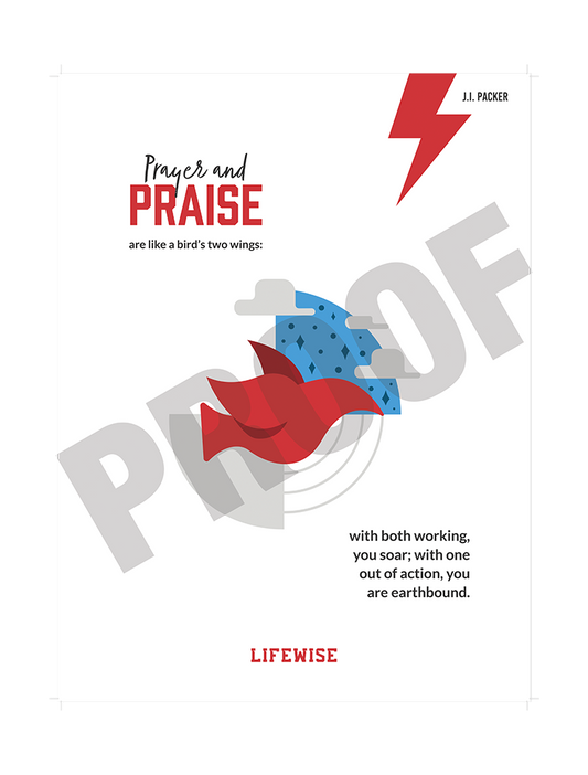 MS Laminated Poster 032 - (Prayer and Praise)