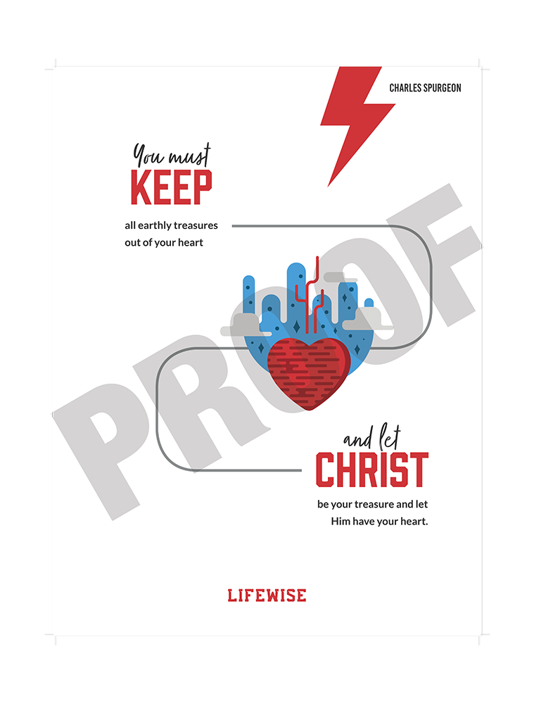 MS Laminated Poster 033 - (Treasuring Christ)