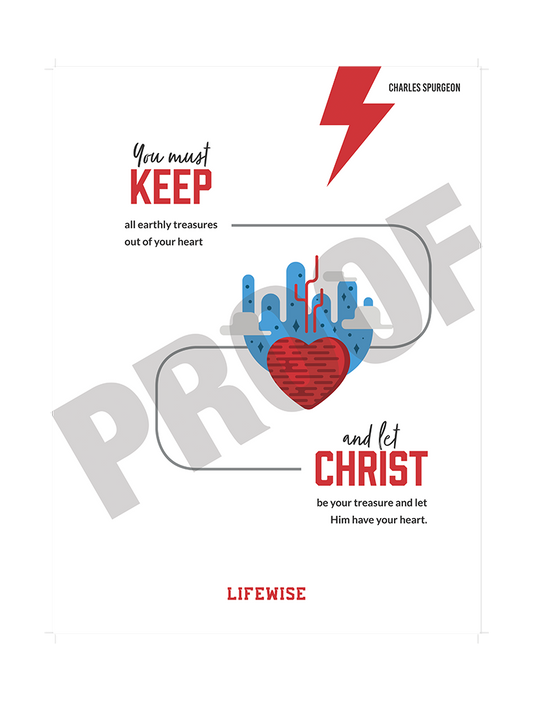 MS Laminated Poster 033 - (Treasuring Christ)