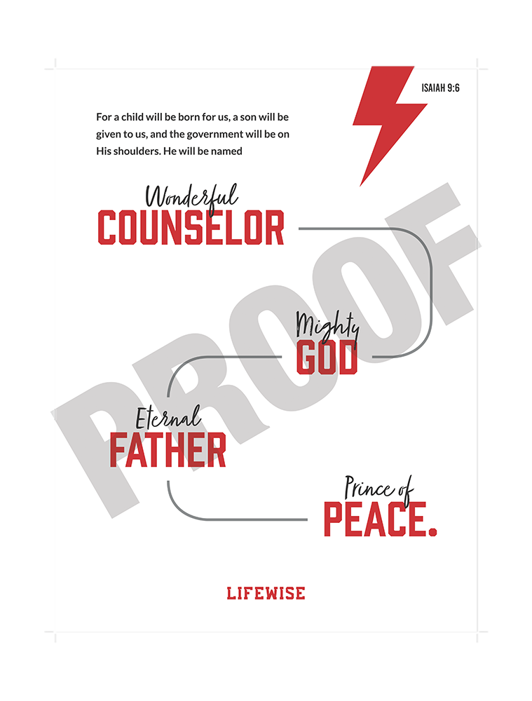 MS Laminated Poster 103 - (For a Child Will Be Born)