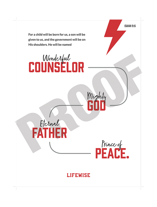 MS Laminated Poster 103 - (For a Child Will Be Born)