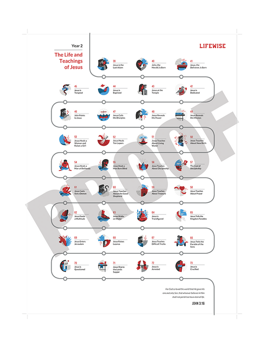 Middle School Timeline Poster - Year 2